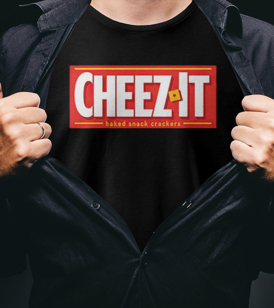 Cheez-It Baked Snack Crackers Iconic T-Shirt