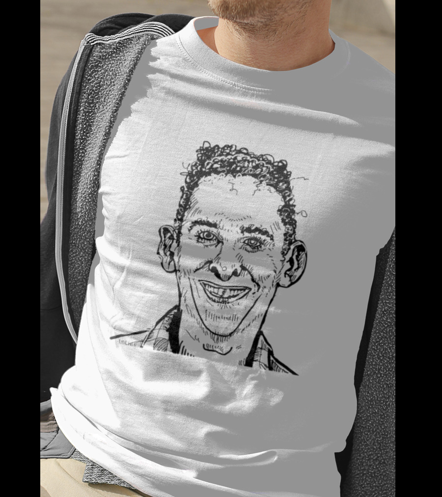 Richard Hanania Drawn Line Art Sketch T-Shirt