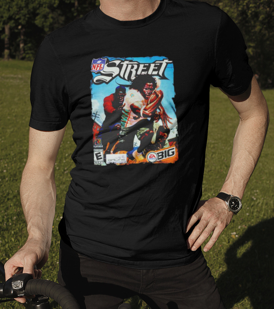 NFL Street EA Sports Big PlayStation 2 Game Cover T-Shirt