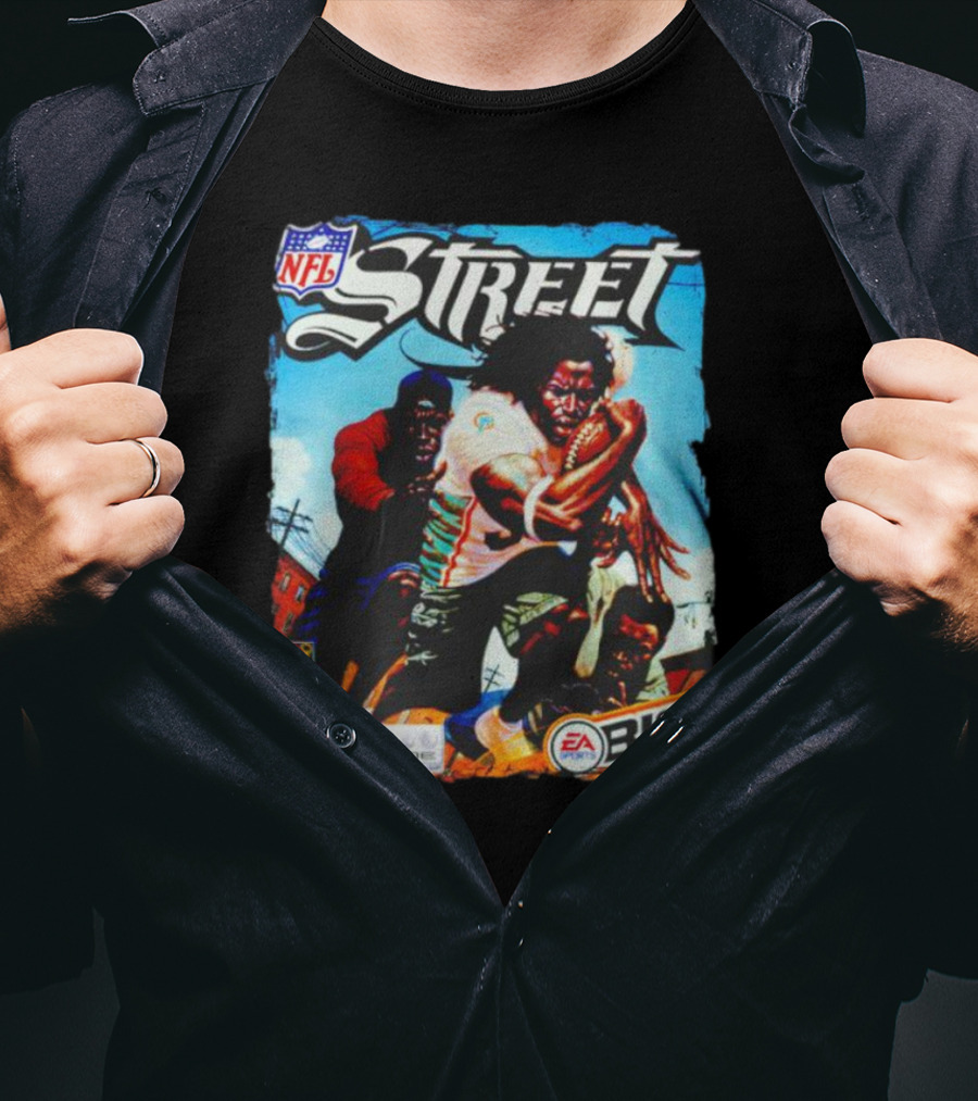 NFL Street EA Sports Big PlayStation 2 Game Cover T-Shirt