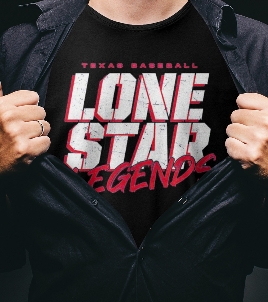 Texas Baseball Lone Star Legends T-Shirt