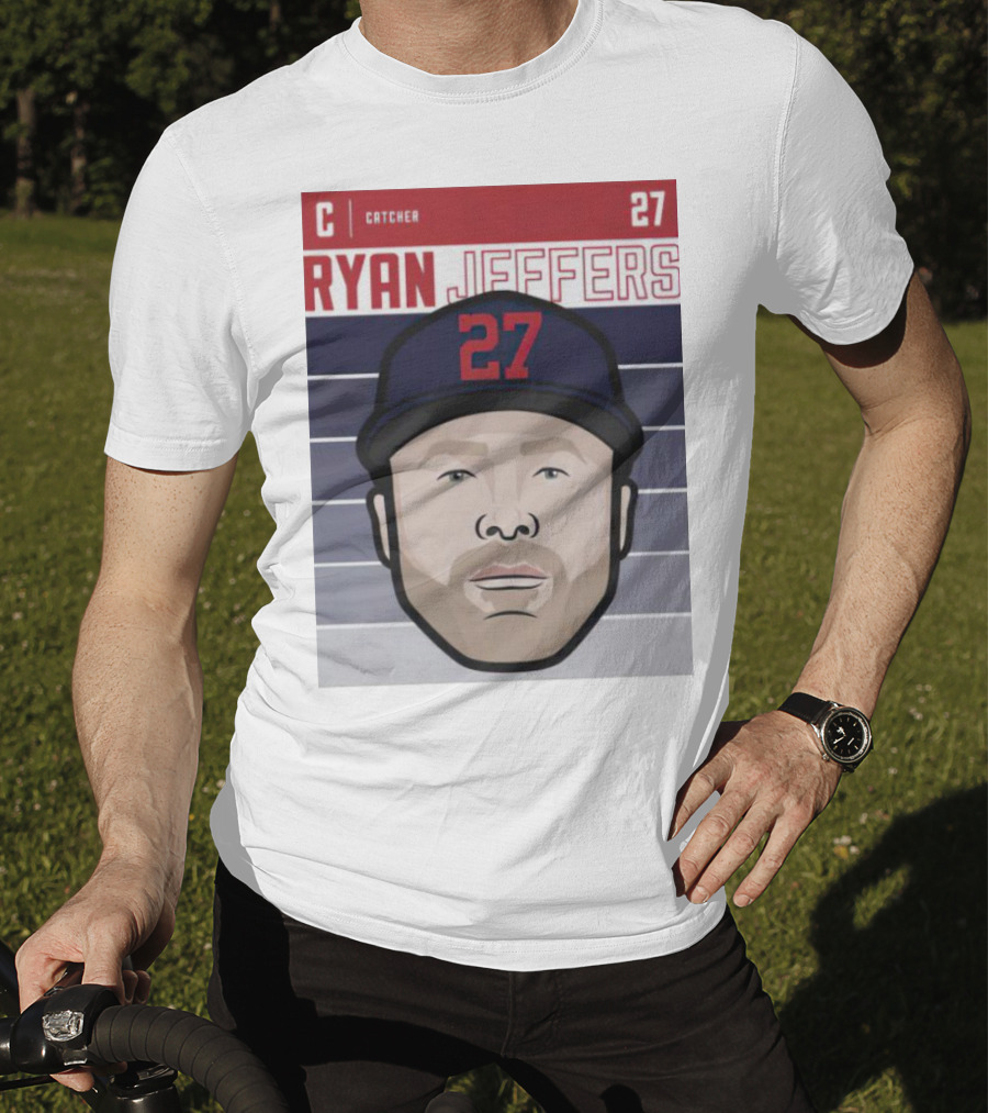 Ryan Jeffers C Catcher 27 Minnesota Twins T-Shirt