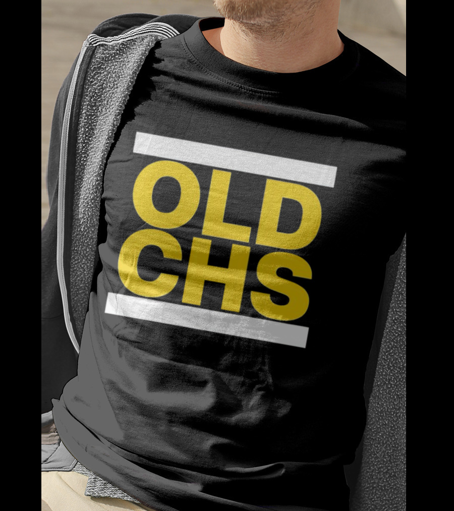 Tigers Got Game Old CHS Yellow Block Letters T-Shirt