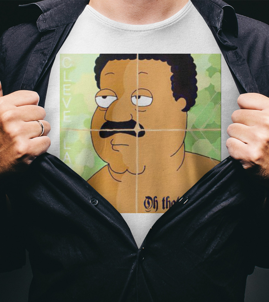 Cleveland Oh That's Nasty Family Guy Cartoon Meme T-Shirt