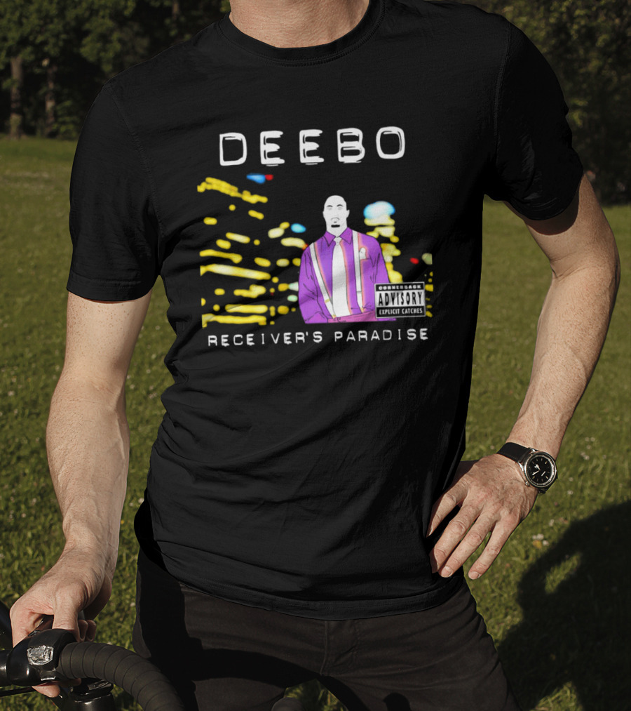 Deebo Receiver's Paradise Explicit Catches T-Shirt