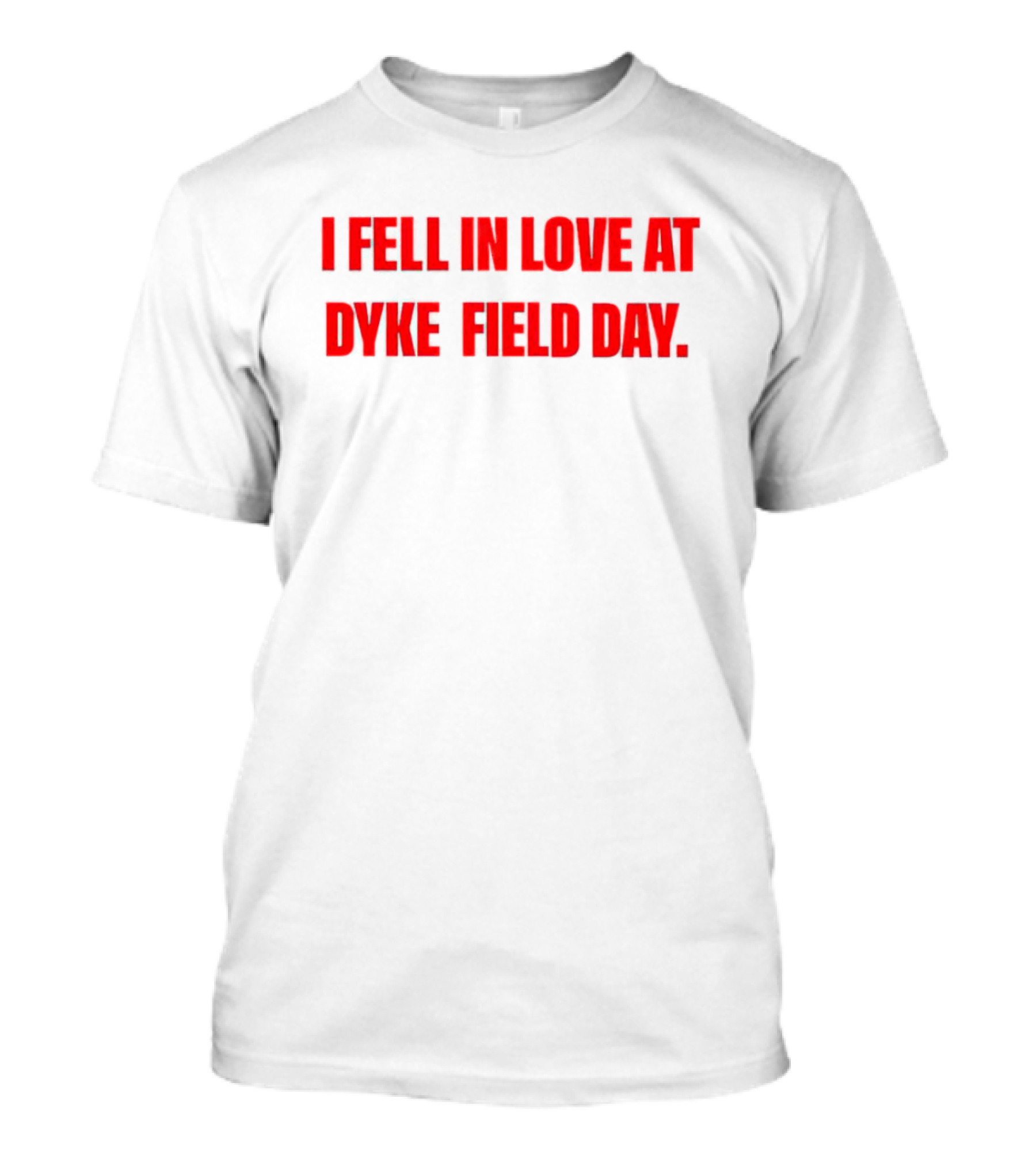 I Fell In Love At Dyke Field Day T-Shirt