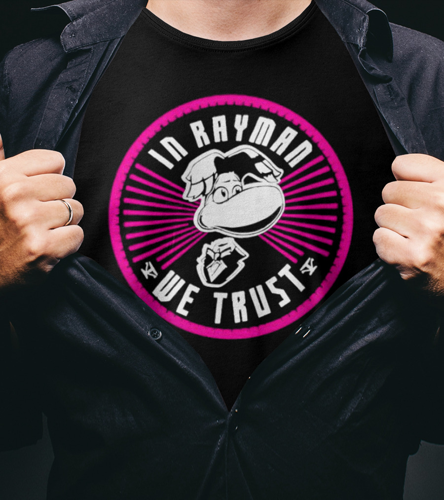 In Rayman We Trust Logo Emblem T-Shirt