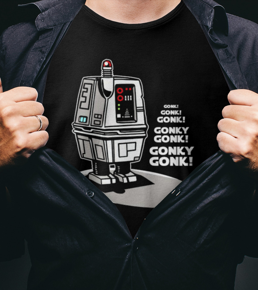 Star Wars Gonk Droid Gonk Gonk Gonk Gonky Gonk T-Shirt