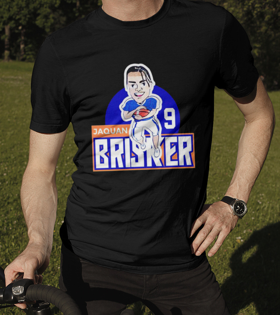 Jaquan Brisker 9 Football Caricature T-Shirt