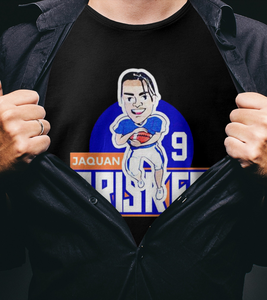 Jaquan Brisker 9 Football Caricature T-Shirt