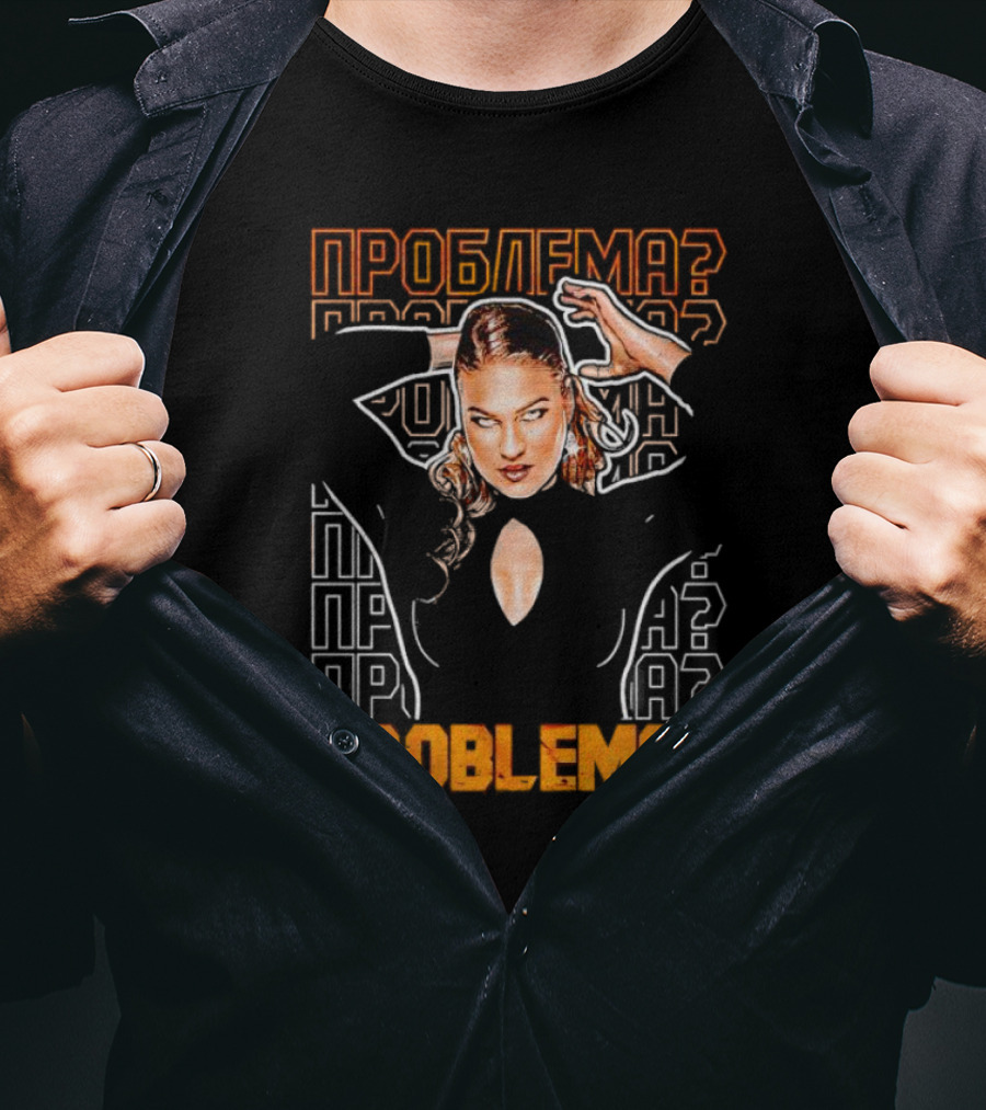 Marina Shafir Problema AEW T-Shirt