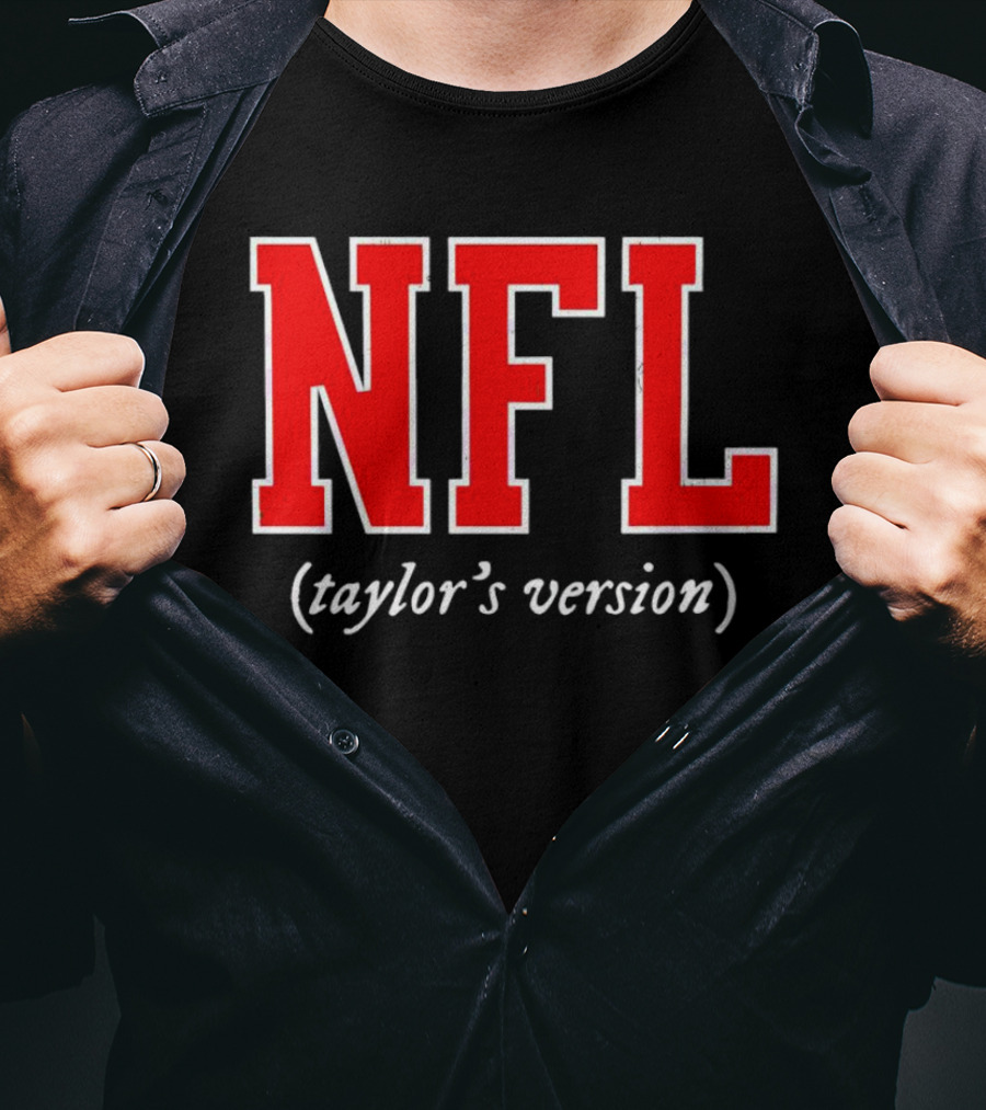 NFL Taylor’s Version Play On Classic Sports And Music Themes T-Shirt
