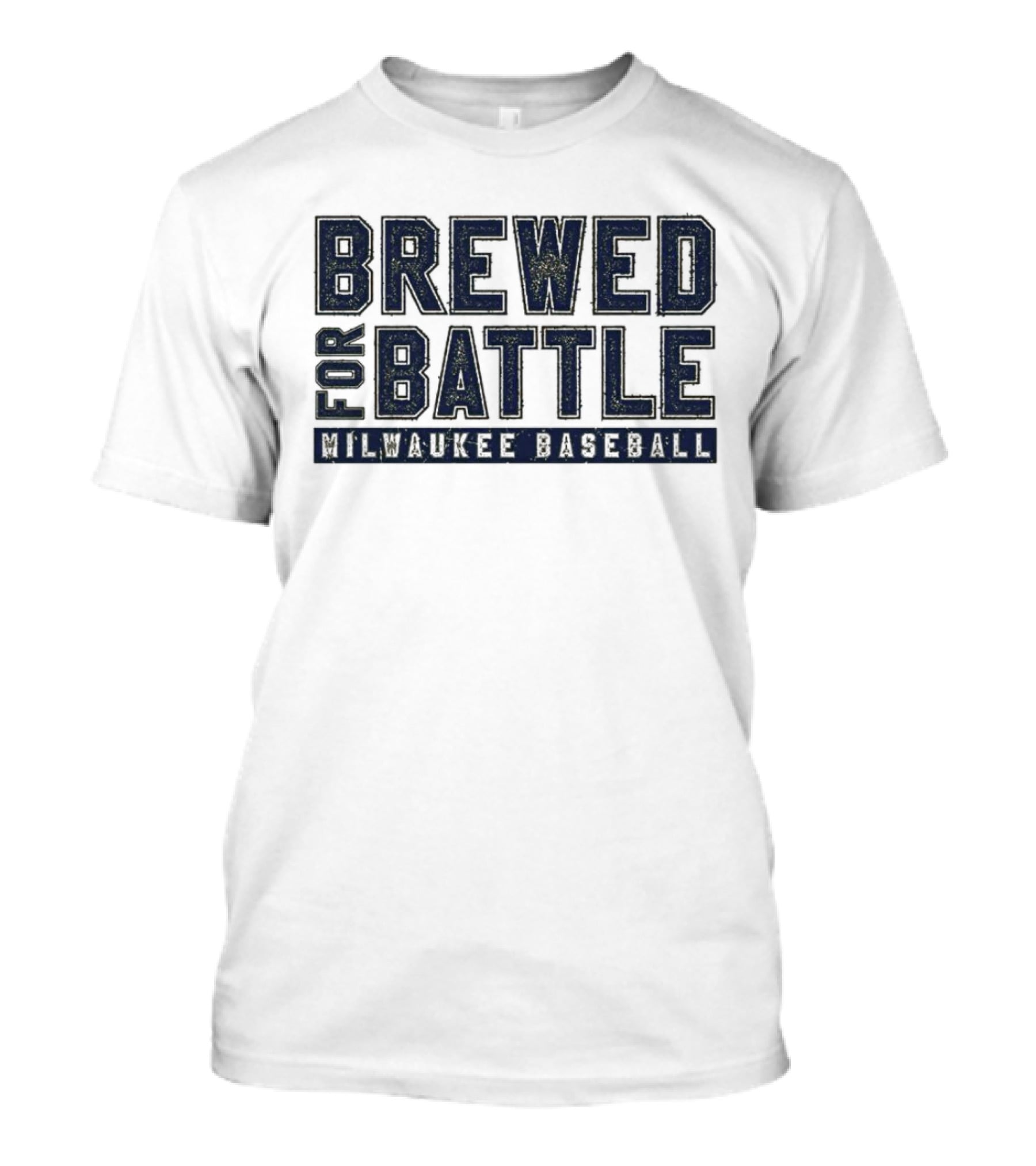 Brewed For Battle Milwaukee Baseball T-Shirt