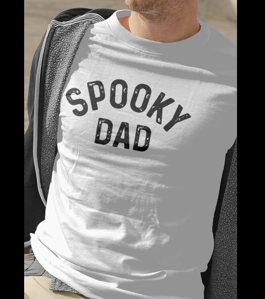 Spooky Dad Family Matching Halloween Father Daddy T-Shirt