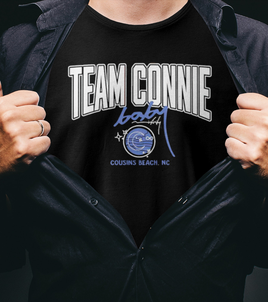 Team Connie Baby Cousins Beach NC T-Shirt