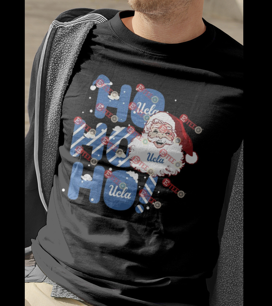 UCLA Ho Ho Ho Santa Claus Christmas T-Shirt