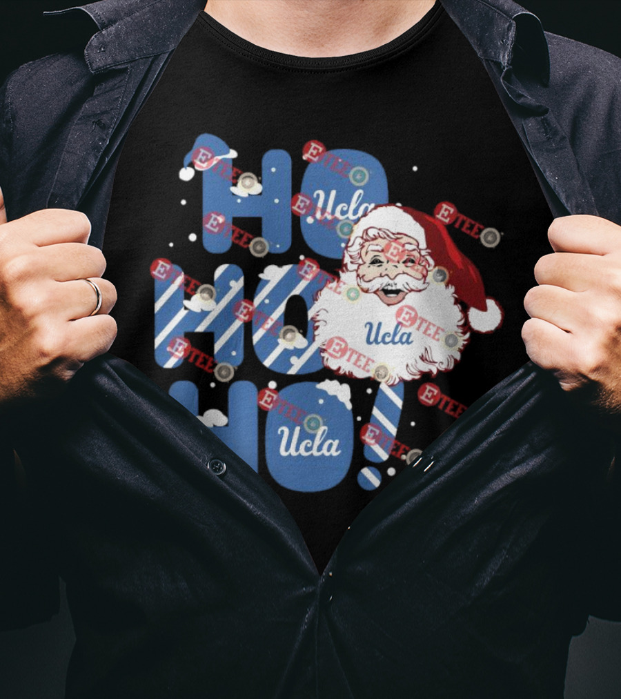 UCLA Ho Ho Ho Santa Claus Christmas T-Shirt