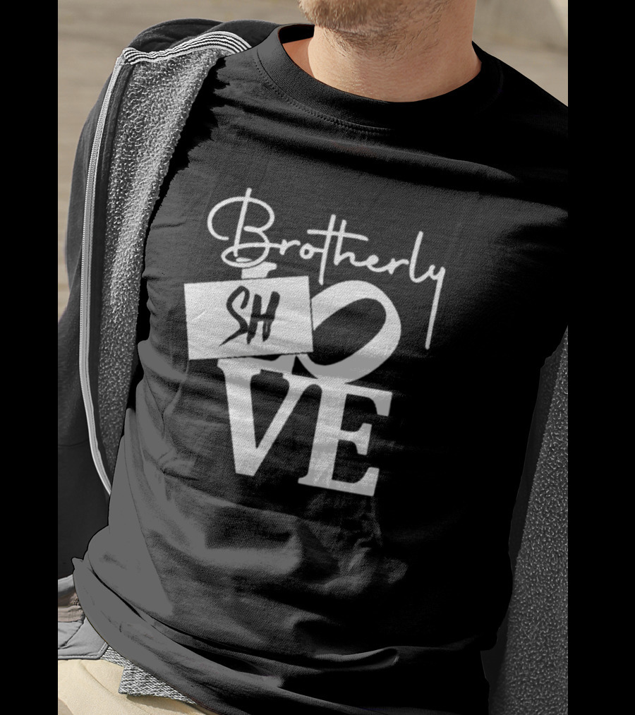 Brotherly Shove Love Philadelphia Football T-Shirt