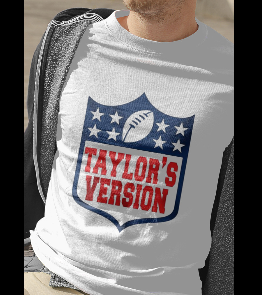 Taylor's Version Football Shield NFL T-Shirt