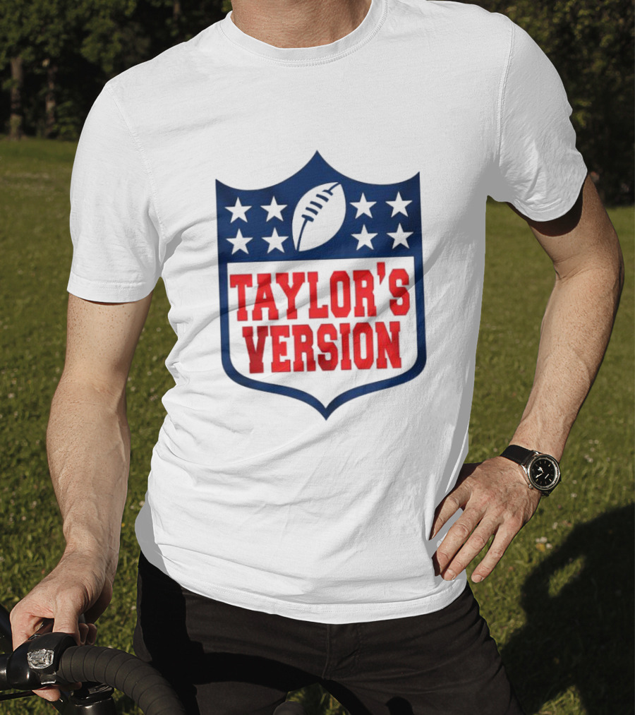 Taylor's Version Football Shield NFL T-Shirt