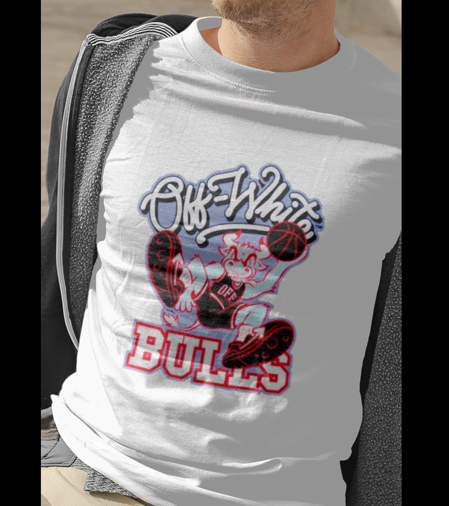 Off-White Chicago Bulls Basketball T-Shirt
