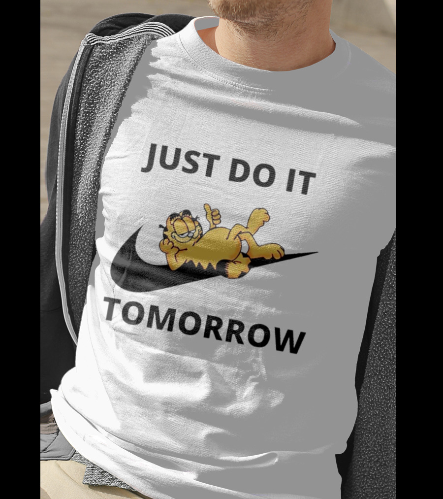 Garfield Just Do It Tomorrow T-Shirt