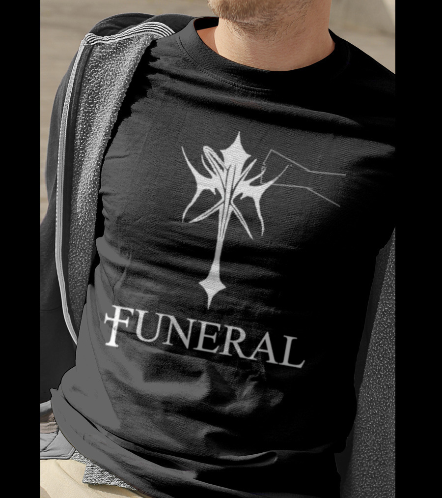 Basic Funeral Gothic Cross T-Shirt