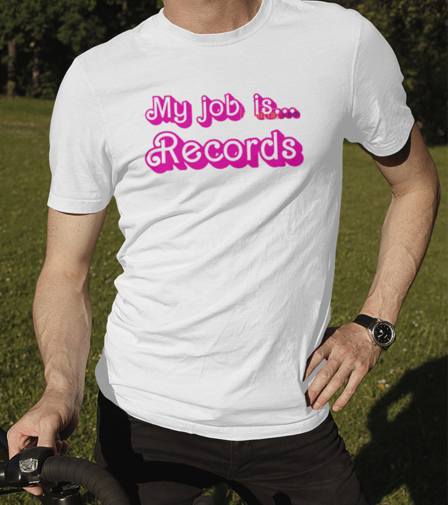 Dr. Colleen Shogan My Job Is Records T-Shirt