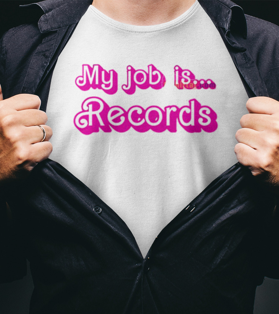 Dr. Colleen Shogan My Job Is Records T-Shirt