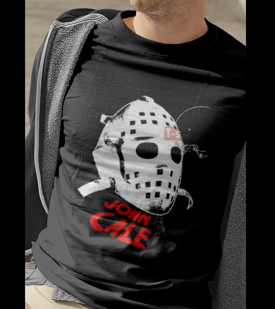 Jokermen Podcast John Cale Hockey Mask T-Shirt