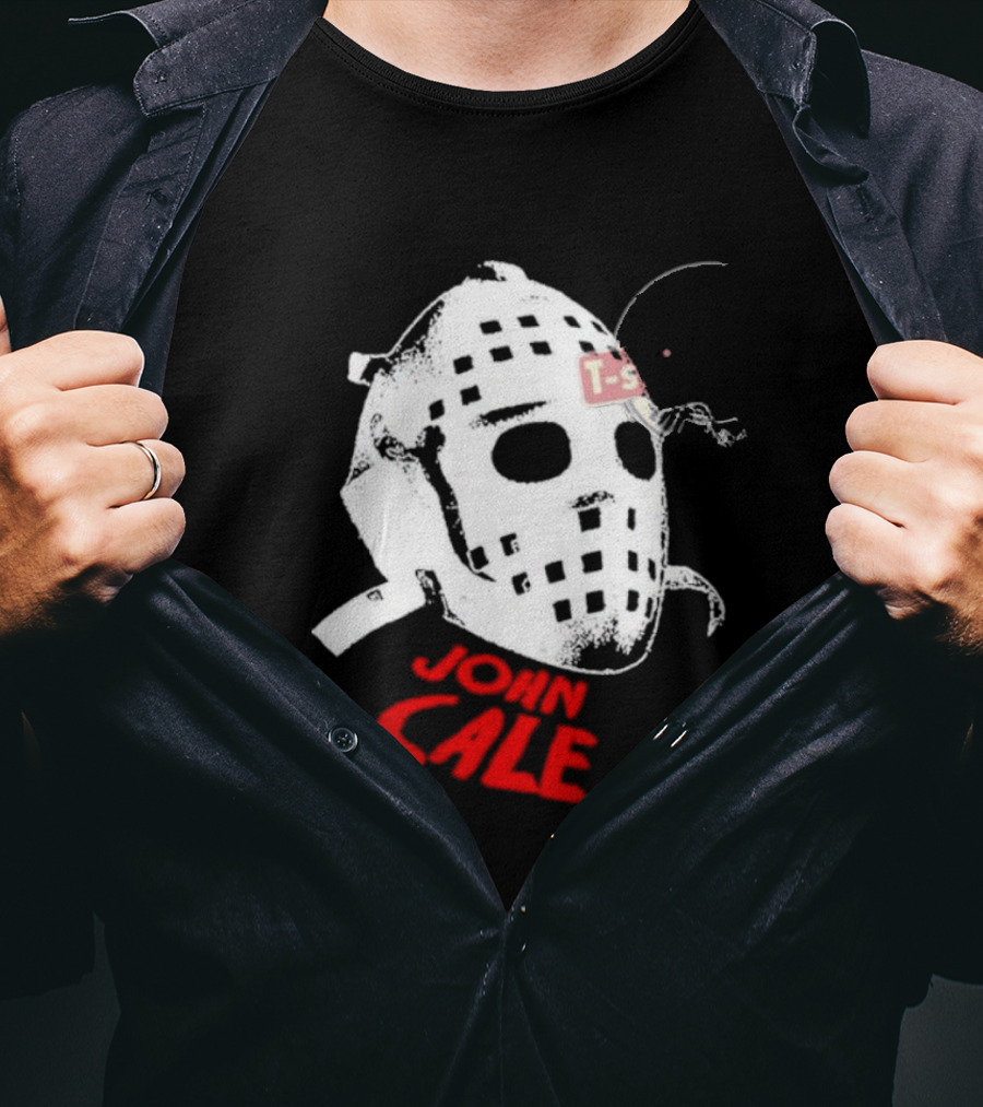 Jokermen Podcast John Cale Hockey Mask T-Shirt
