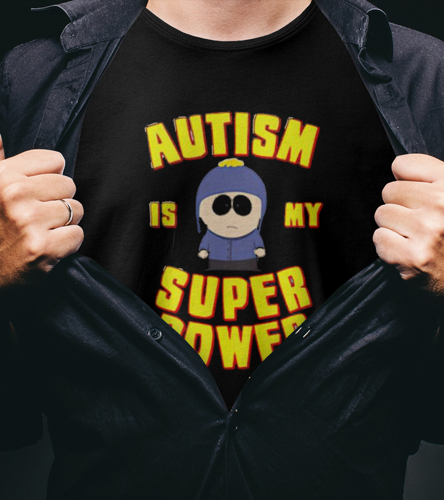 Craig Tucker Autism Is My Super Power T-Shirt