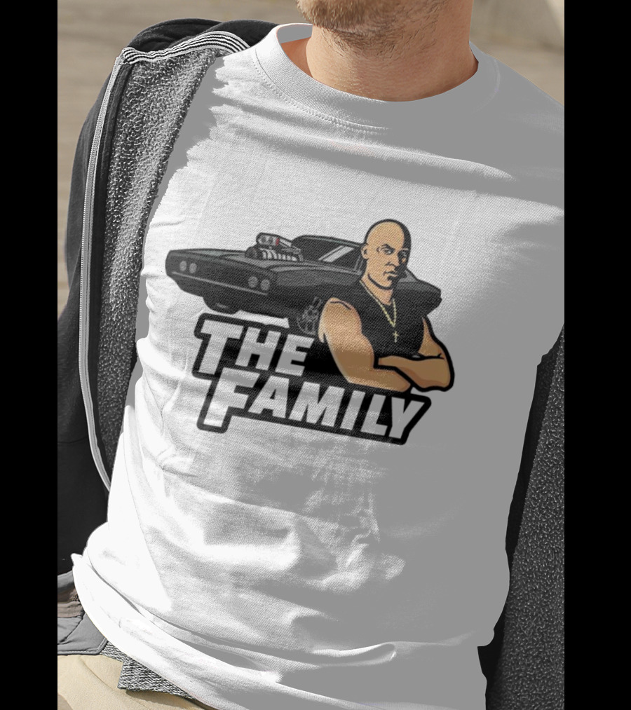 Dominic Toretto The Family Car Muscle T-Shirt