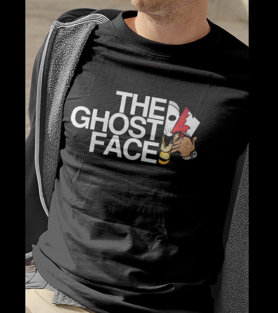 The Ghost Face Jason Voorhees Halloween Horror Mashup With Bloody Axe T-Shirt