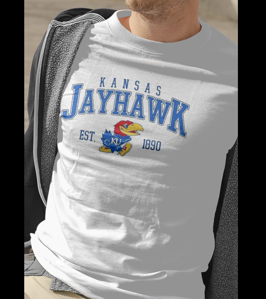 Kansas Jayhawk Est 1890 KU T-Shirt