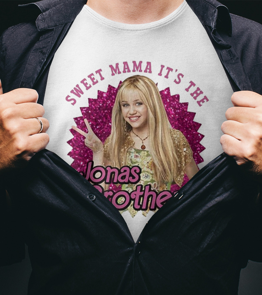 Sweet Mama It's The Jonas Brothers Hannah Montana Crossover Merch T-Shirt