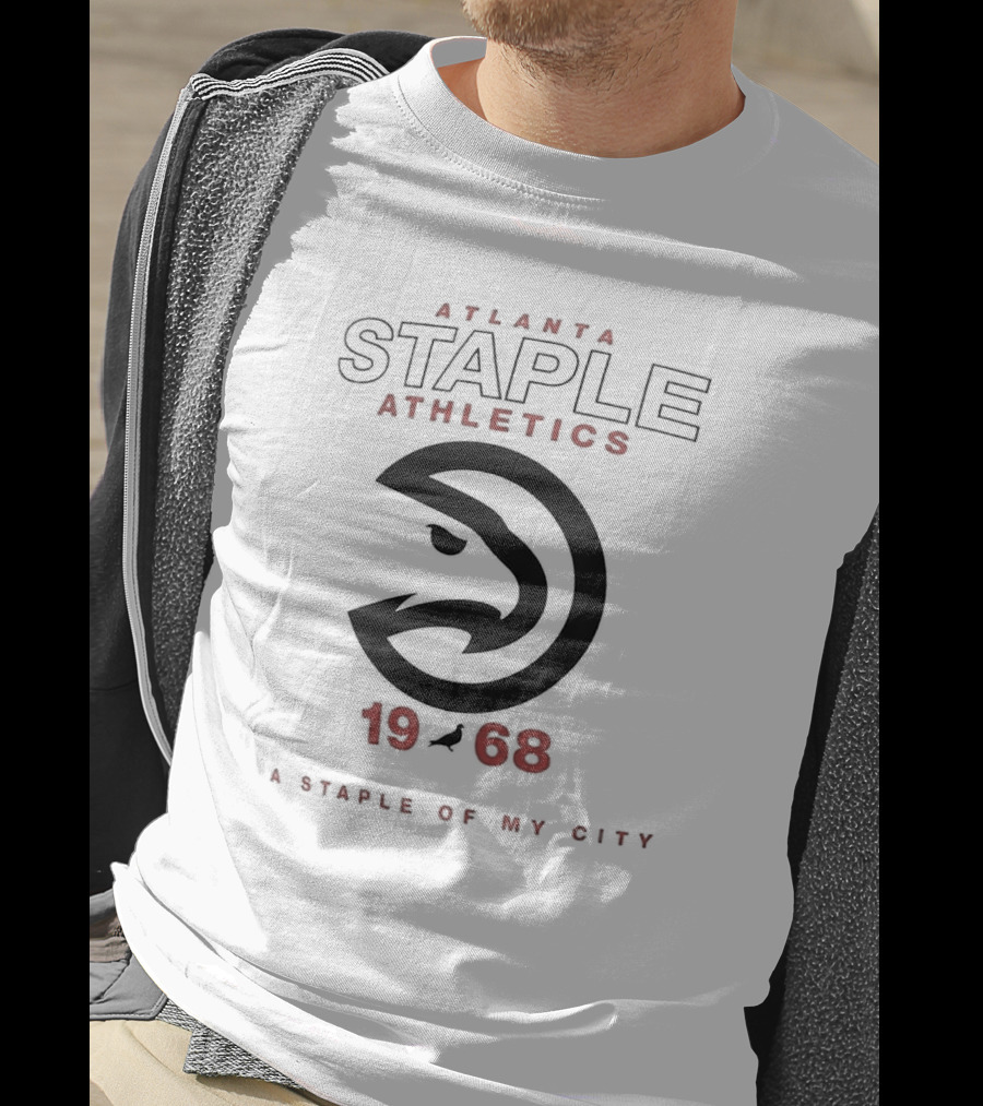Atlanta Staple Athletics 1968 A Staple Of My City T-Shirt