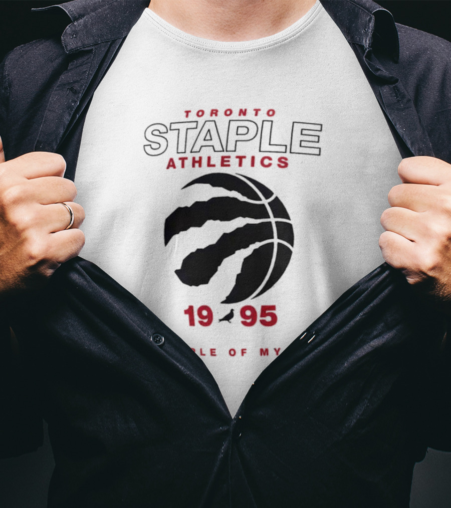 Toronto Staple Athletics 1995 A Staple Of My City T-Shirt