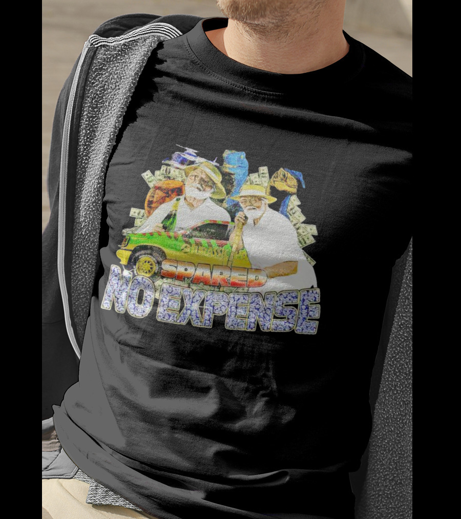 Jurassic Park Spared No Expense Dinosaur Adventure T-Shirt