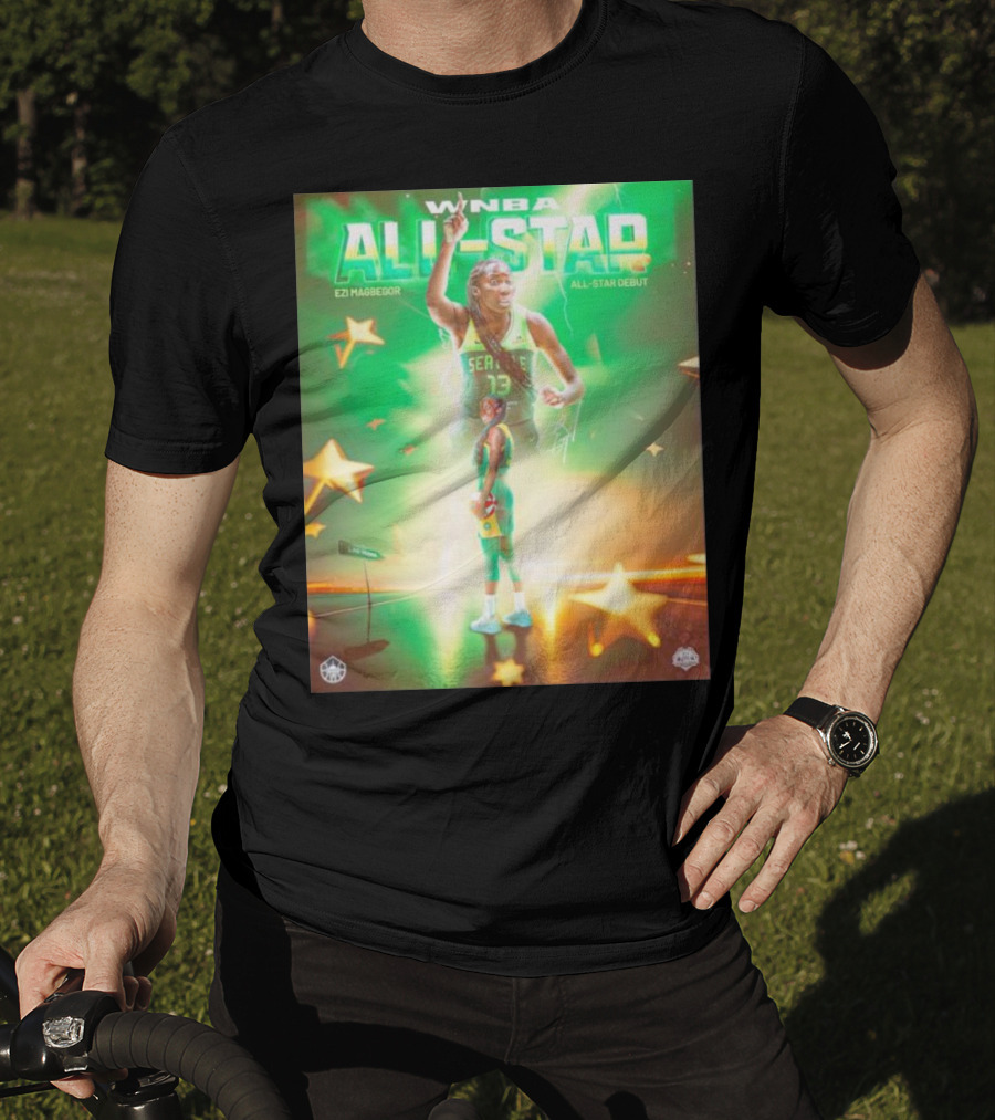 WNBA All-Star Ezi Magbegor All-Star Debut Seattle 13 T-Shirt