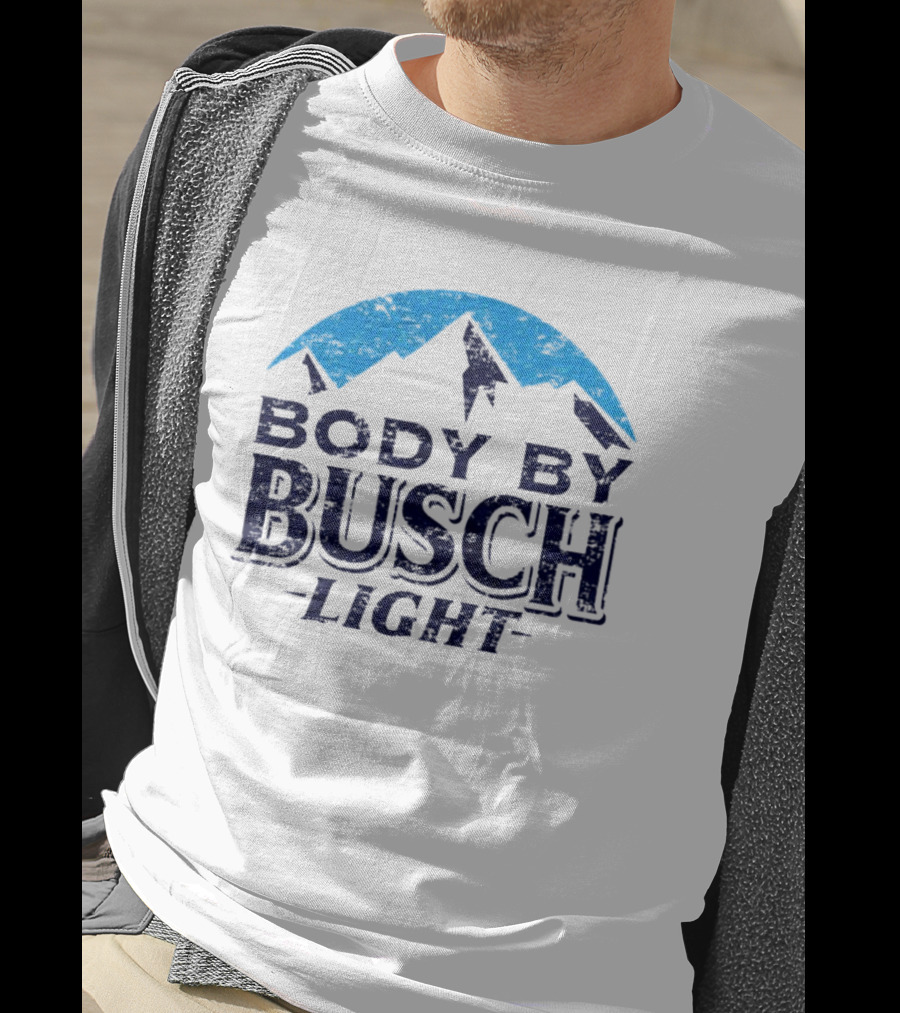 Body By Busch Light Blue Mountain T-Shirt