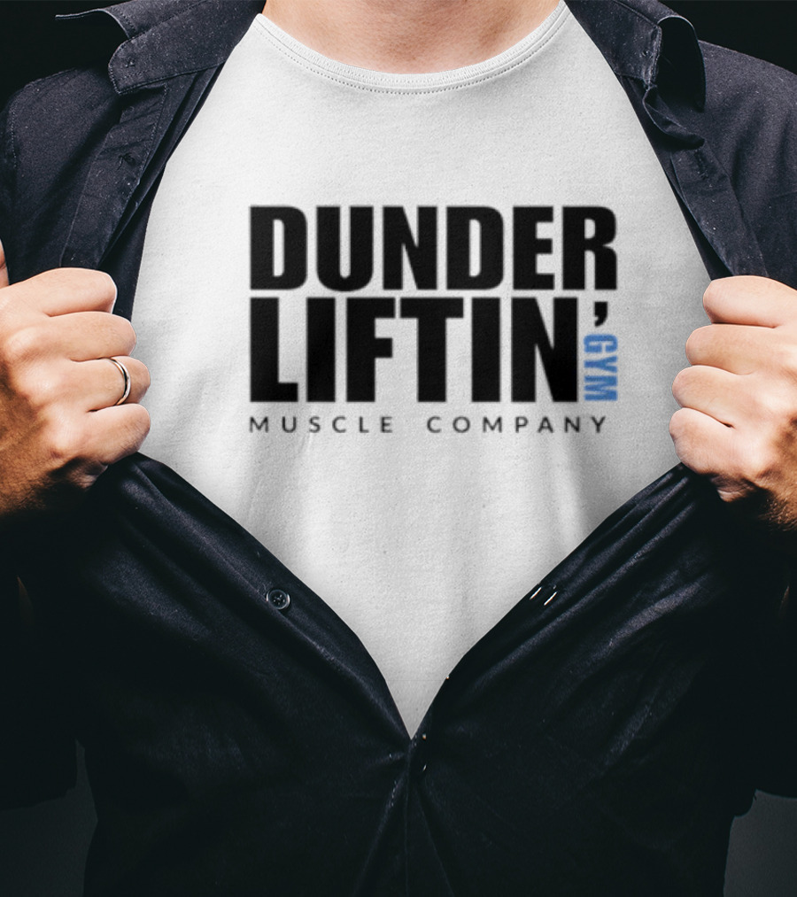 Dunder Liftin Muscle Company Gym T-Shirt