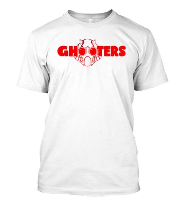 Ghooters Ghostly Gas Mask T-Shirt