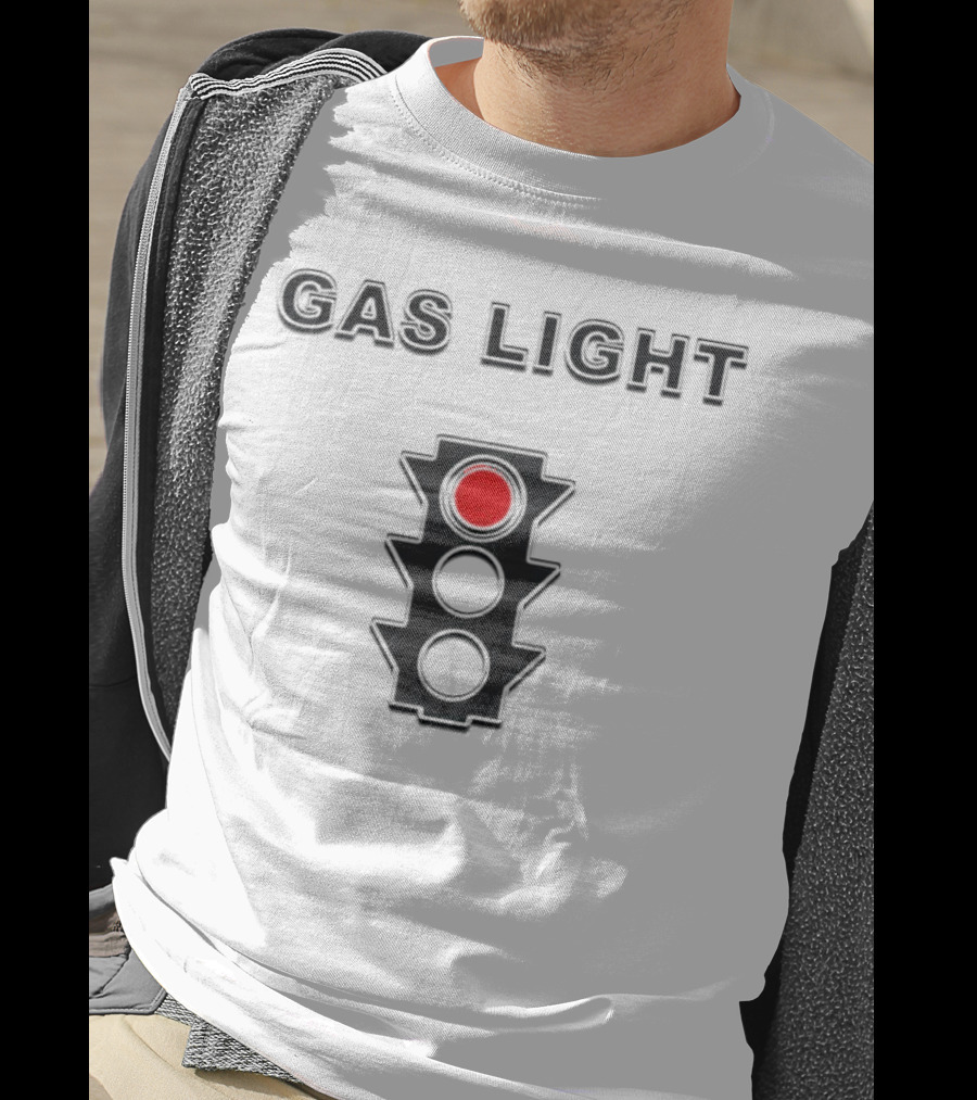 Gas Light Red Traffic Signal T-Shirt