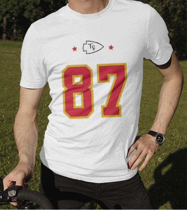 Travis Kelce Jersey 87 Chiefs Swift Kelce 87 T-Shirt