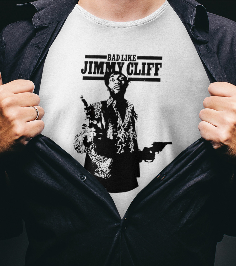 Bad Like Jimmy Cliff Iconic Film T-Shirt