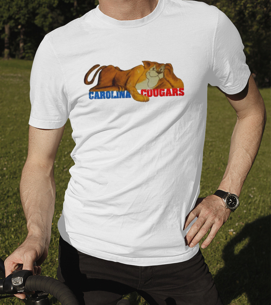 Carolina Cougars Vintage Mascot Retro T-Shirt