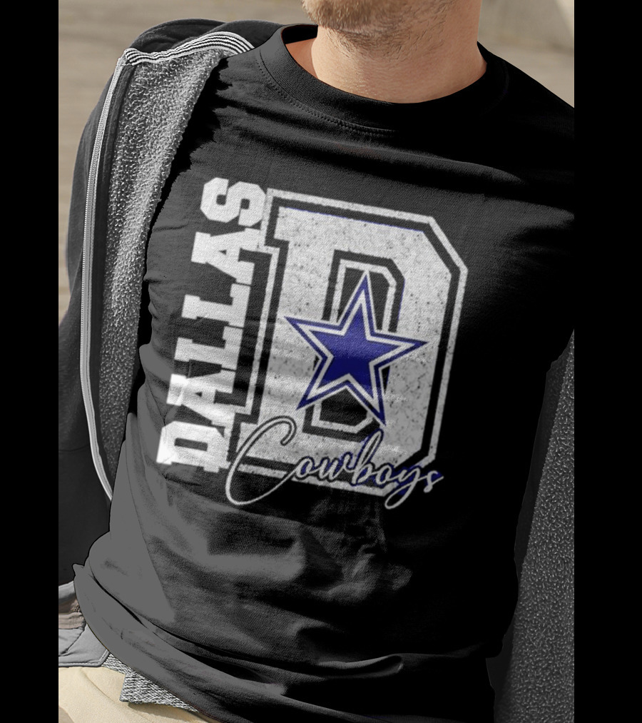Dallas Cowboys Big D Star T-Shirt
