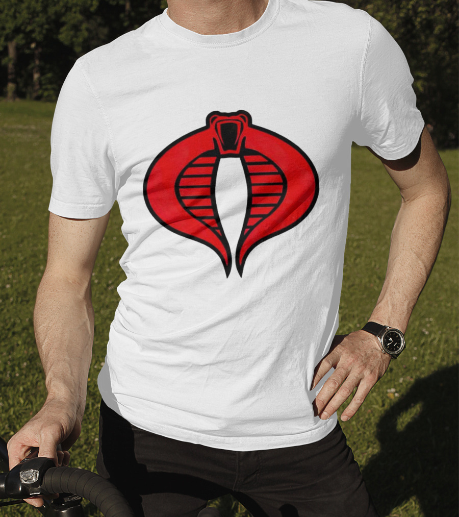 Cobra Red Emblem GI Joe Snake T-Shirt