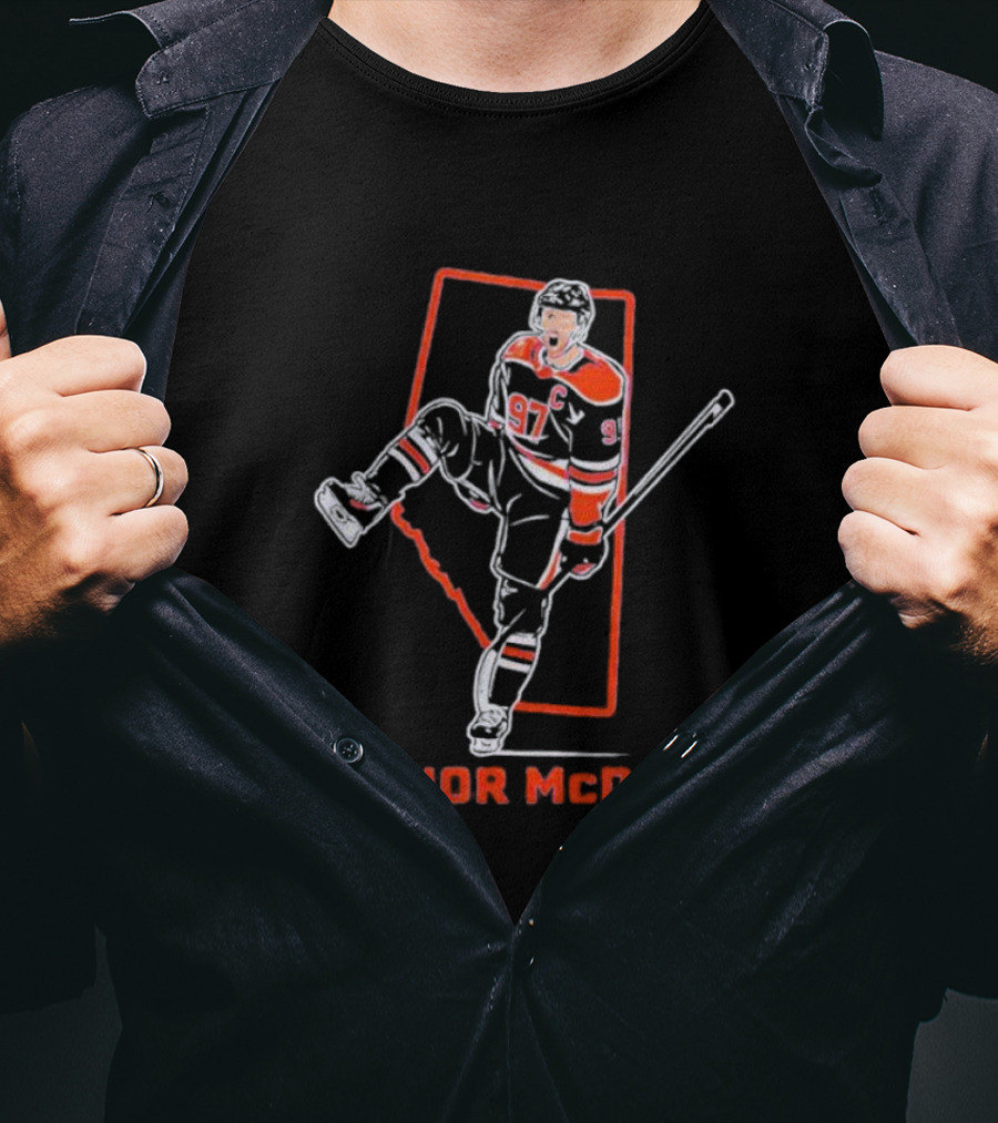 Connor McDavid Province Star Alberta Hockey 97 T-Shirt